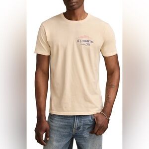 Lucky Brand Cream Graphic Tee